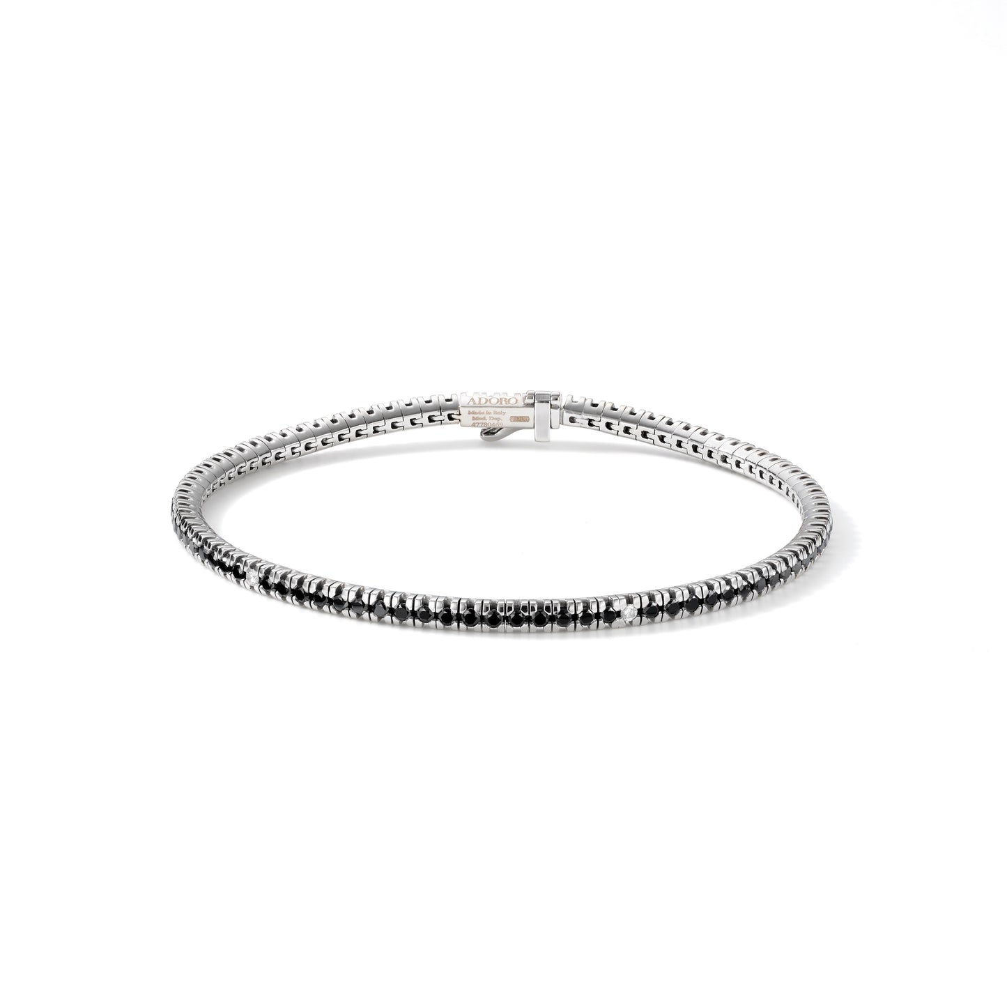 Linea Bracciale | Limited Edition White/Black Diamond/White Diamond