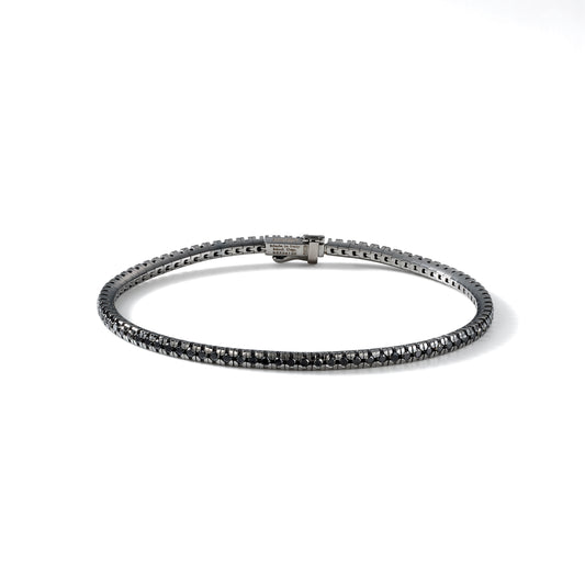 Linea Bracciale | Limited Edition Black/Black Diamond