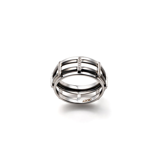 Anello|8 cuciture(Black/White)